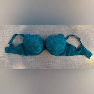 Auden Teal Lace Bra